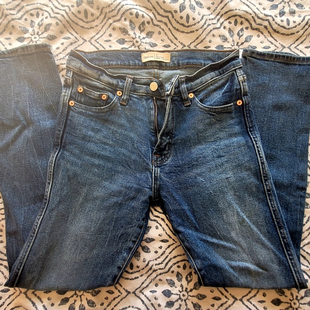 GAP 1969 high rise slim jeans